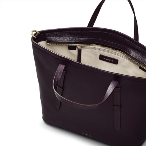 Radley London Bridgewater 2.0 Women's Leather Medium Ziptop Top Handle, Imperial - 3