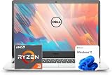 Dell Inspiron 15.6' Laptop Computer • FHD Anti-Glare Display • Ryzen 3 Processor • Wi-Fi & HD Webcam • 4GB RAM • 128GB SSD • Long Battery Life • Windows • School, Business & Productivity