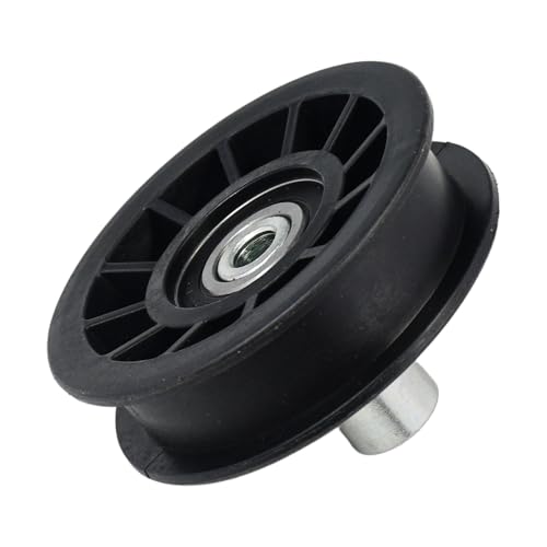 179114 Flat Idler Pulley for AYP Craftsman Husqvarna Poulan 532179114, Idler Pulley 179114 5321791-14 for Craftsman Husqvarna Lawn Mower CT131 CT151 LT1238 LT1538 LTH2042 Replace 12644 280-934 - Thumbnail 4