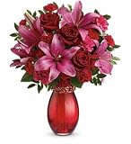 Mr. Bokay Nationwide Florist Crimson Kisses Bouquet