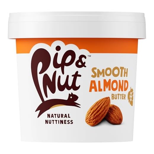 Pip & Nut Cremige Mandelnuss Butter (1kg) | Natürliche Nussbutter, ohne Palmöl, ohne Zuckerzusatz, Hi-Oleic Mandeln, mit hohem Anteil an ungesättigten Fettsäuren, glutenfrei, vegan, milchfrei