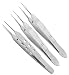 3 Pcs Castroviejo McPherson Tying Straight Forceps 4