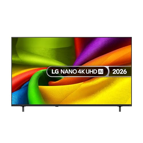 LG NANO 4K UHD AI NU85 65-inch 4K Smart TV - 65NU850B6LA (α7 AI Processor 4K Gen9, 60Hz, HDR10, FILMMAKER MODE™, Google Cast, Apple AirPlay 2) [Model year 2026]