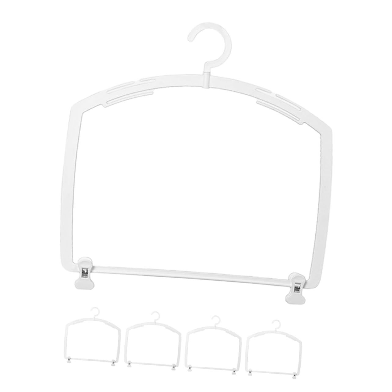 Wakauto 5pcs Women's Bathing Suit Hangers Bikini Display Stand Break Resistance Plastic Swimwear Hanger for Store Display