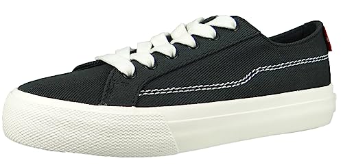 Levi's Damen Decon Lace S Sneaker, Regular Black, 38 EU