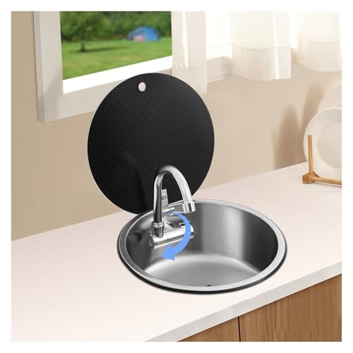 Évier de cuisine RV acier inoxydable 34cm : solution petit espace van - 5