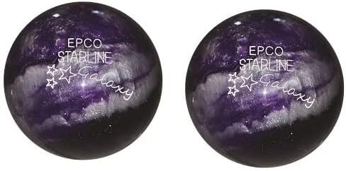 Bowlerstore Products EPCO Duckpin (5-Pin) Starline Galaxy -Purple- 4 7/8