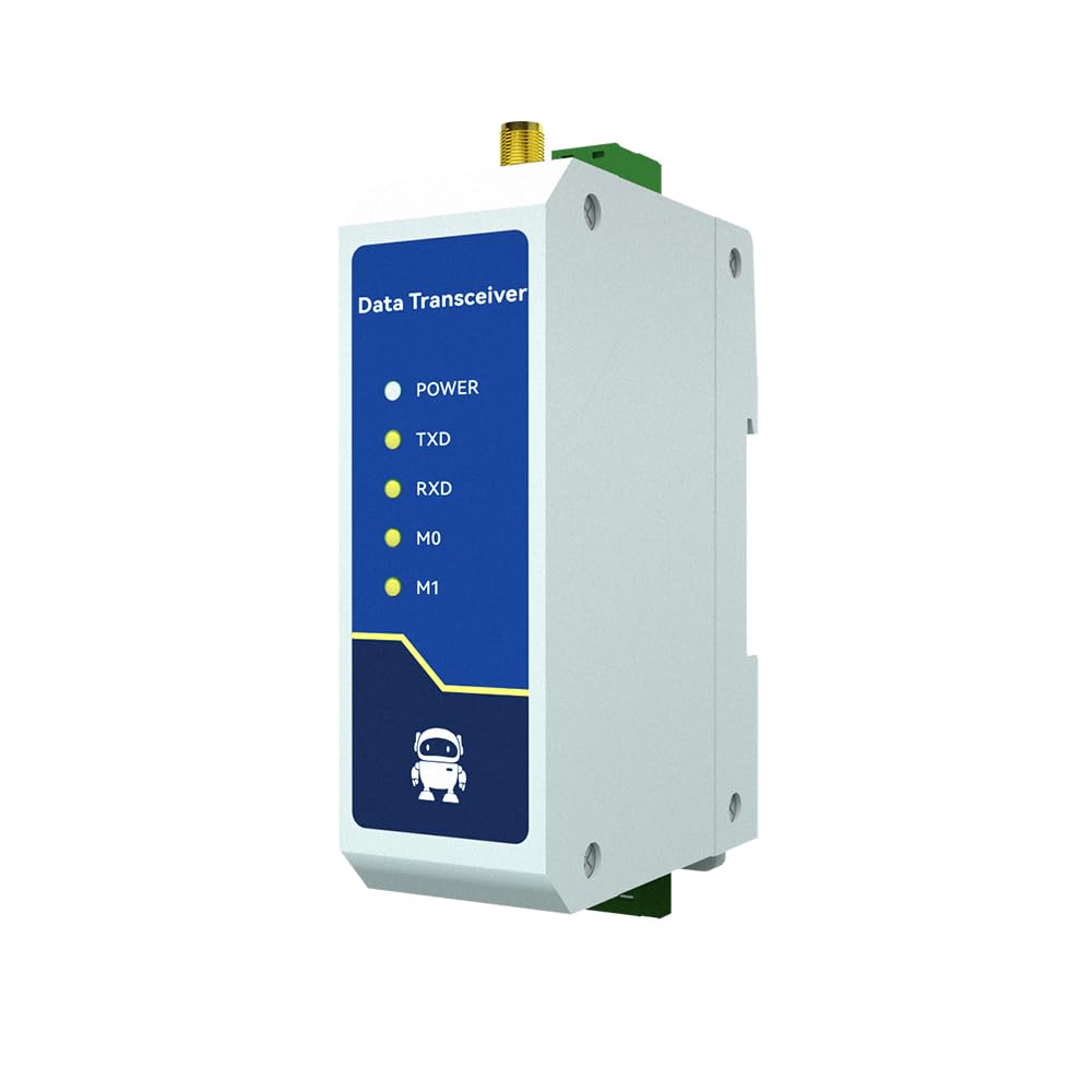 Radio digital inalámbrica E95-DTU(433C30-485) de 433 MHz, 30 dbm, 10 km, Modbus Watchdog Din Rail ilimitado, transmisión de alta velocidad, red de relé