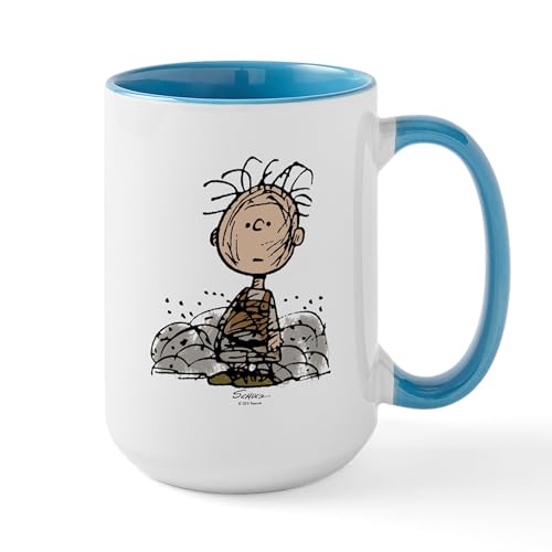 Taza grande Pigpen 15 oz de cerámica miniatura 1