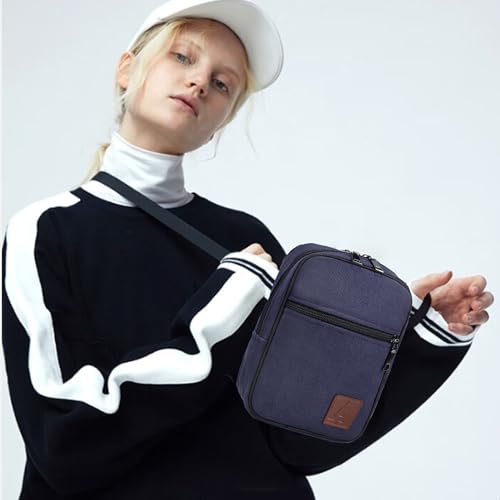 Image of LVYOUME Convertible Crossbody Bag for Men /Women,Adjustable Waist /Shoulder /Backpack with 2 /3 Strap,Everyday Essentials Carrier