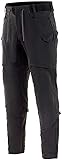 Alpinestars Juggernaut Riding Pantaloni Tessili per Moto Impermeabili (Nero, M)