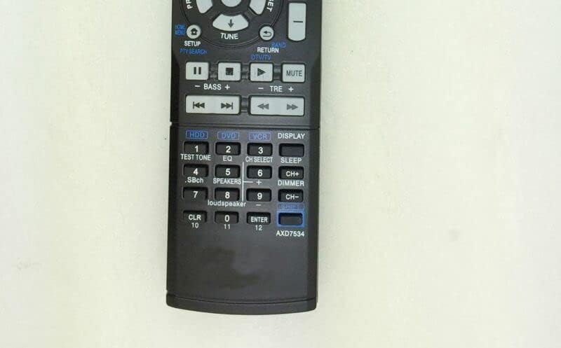 Replacement Remote Control Replace for TV/Audio/Projector for Pioneer VSX-820-K VSX-921K VSX-1023-K AXD7662 AV Receiver