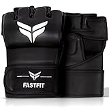 5f Youth MMA Gloves Men- Pu Leather MMA Sparring Gloves for Men and Women That Fits Well to Your Hands