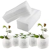 Bolsas de Plántulas para Plantas,Bolsas de Vivero Plantas Biodegradables,Bolsas de Plástico Engrosadas para Guardería para Plantas para jardinería en el hogar,viveros huertos invernaderos 30X32cm
