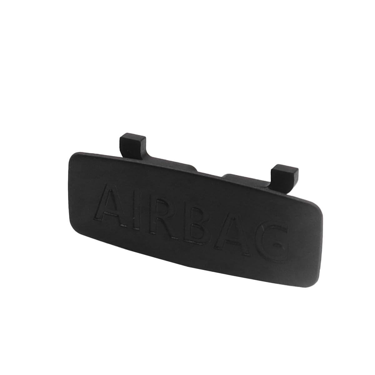 Teron 5 PCS Airbag Schnalle Abdeckung, A B C Säule Abdeckung Airbag Emblem Trim Cap Für Golf 5 6 GTI Mk5 A5 A6 CC B6 B7,5KD853437 5G0853437 1K8853437 Schwarz