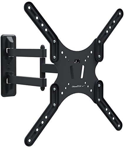 iMounTEK Tilting TV Wall Mount Bracket for 23" to 55" LED/LCD/OLED/Plasma Flat Screen TV. Full Motion Swivel Articulating Dual Arms, 66 LBS Hold- Sony/LG/Samsung/Panasonic/Vizio/Toshiba