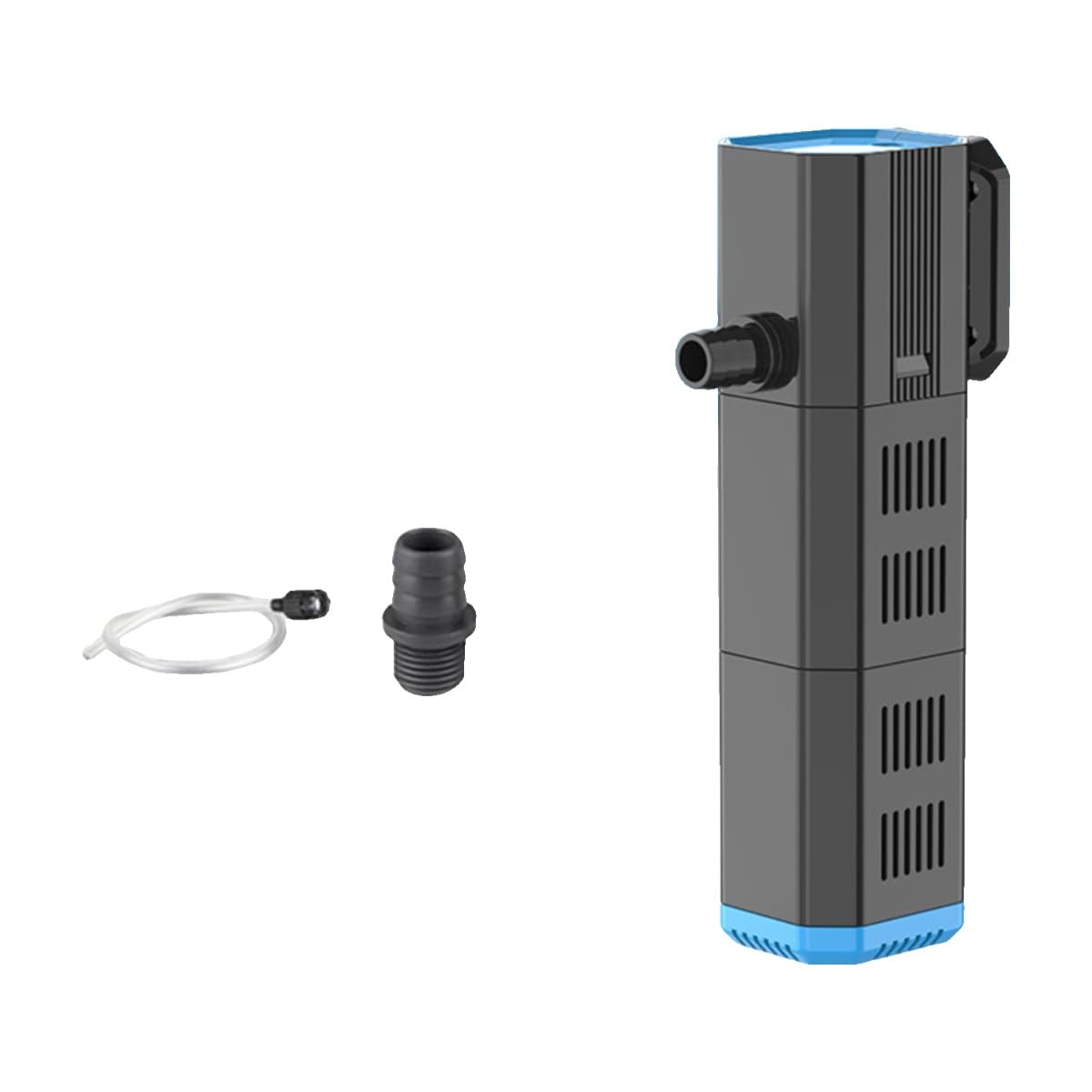 Filtro incorporado tres en uno purificación de agua circulante hogar piscicultura pequeña bomba(3W 360 30-50CM)