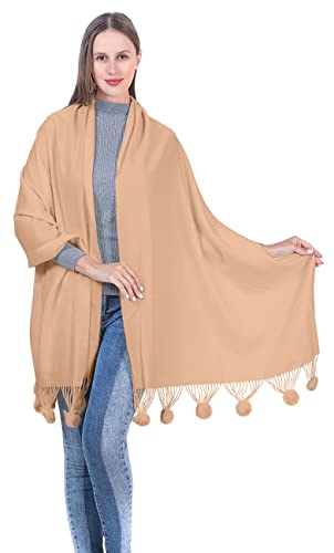 FAIRYGATE Cachemire Hiver Chaud Écharpe Pour Femmes Pashmina Châle Wrap Hommes Grandes Écharpes Douces pour Autum et Hiver 200cm x 70cm 44009 Cover