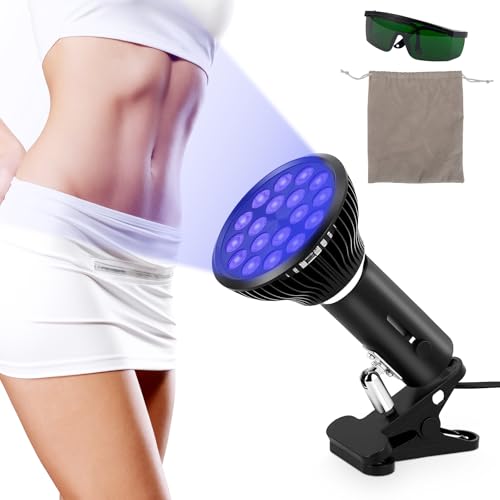 Solarium für Zuhause,Bräunungslicht Solarium,solarium gesicht Gesichtssolarium für Zuhause Gesicht und Körper,Geschenk für Schönheitsliebhaber (Klemm)