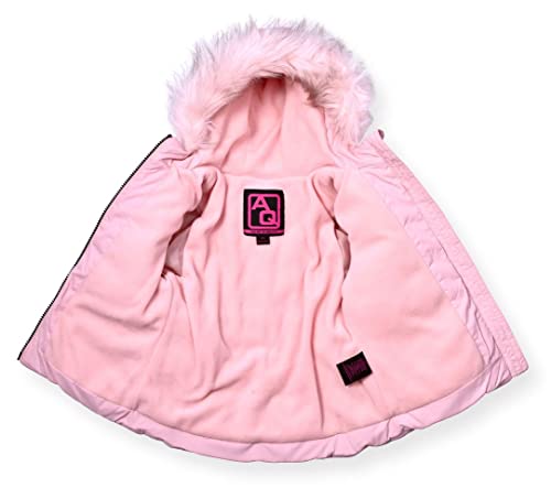 image for Arctic Quest Little Girls Bib Snow Pants and Ski Jacket Water-Resistan