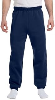 Jerzees 8 oz. 50/50 Fleece Sweatpants (973) J Navy, 2XL