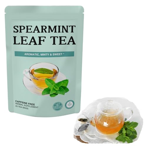 Bolsitas De Té De Menta Natural: Infusión De Hierbas Diaria, 20 Unidades, 2 G Cada Una(1pcs)