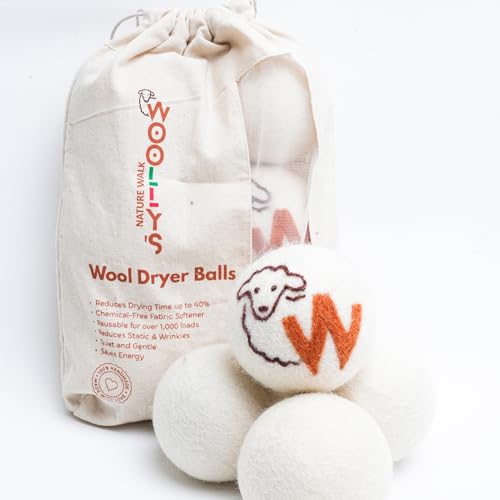Woolly’s Wool Dryer Balls (Pack Of 6) | 100% Pure
