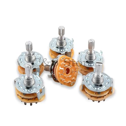 Commutateur rotatif RS25 3P4T à commutation fluide et précise - 2