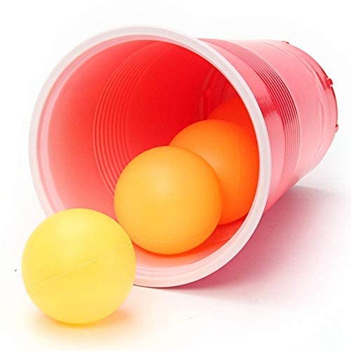 Gmefvr Beer Pong Ball Pack of 24 (12 White, 12 Orange) Ping Pong Ball (B0C4H8PY38) Amazon Price History, Amazon Price Tracker