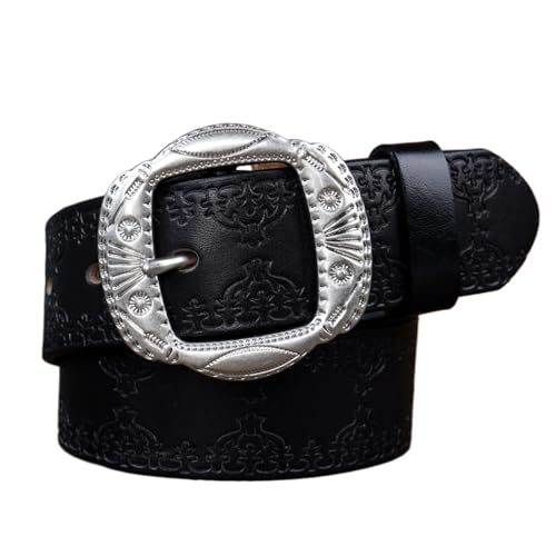 Retro Personality Trend Belt Men's Leather Pin Buckle Top Layer Cowhide Denim Versatile Slacks Belt