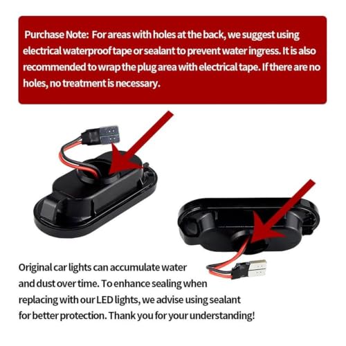 Luz LED intermitente lateral dinámica Corvette C6 repuesto retrovisor intermitente secuencial 5