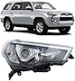 CONCEPT Headlights For 2014 2022 Toyota 4Runner Chrome Headlights Headlamps Replacement (Right/Passenger Side) 8113035541 | TO2519150