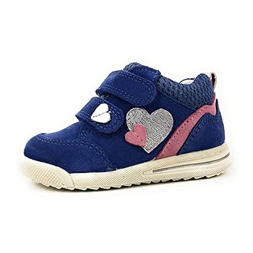 Superfit Avrile Mini Low-Top Sneakers Sneaker, BLAU/ROSA, 21 EU