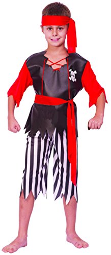 Reír Y Confeti - Fibpir002 - Disfraces para Niños - Disfraz Rey De Piratas - Boy - Talla M