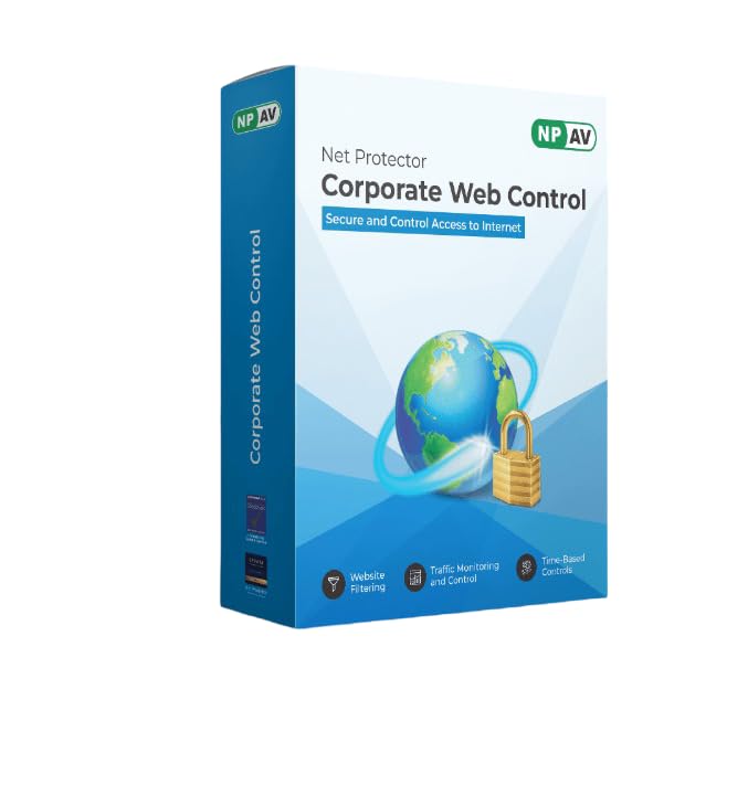 NPAV Net Protector Corporate Web Control Software Advanced Internet Security & Website Filtering for Businesses Employee Internet Usage Monitoring Time-Based Access Control Multi-User Web Protection Solution-image-31