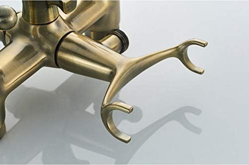 Kitchen Taps Bathtub Faucets Telephone Style Dual Handle Mixer Bathroom Bath Outlet Nozzle Shower Faucet with Hand