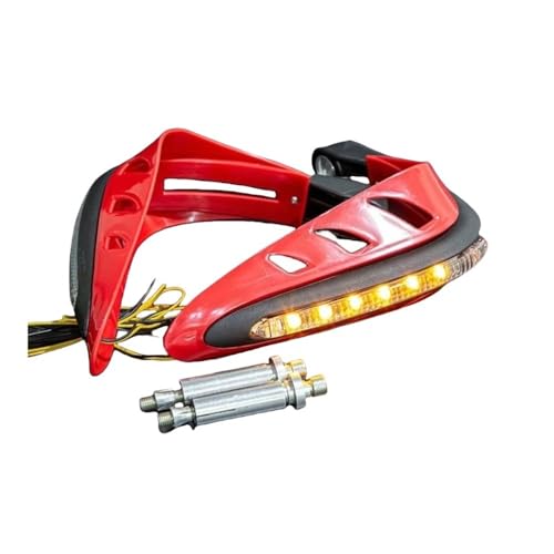 Protège-mains moto LED à flux d'air pour une protection maximale des freins