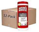 Nature's Miracle Small Animal Cage Scrubbing Wipes 30 Count, Removes Stubborn, Caked-On Debris, Pack of 12