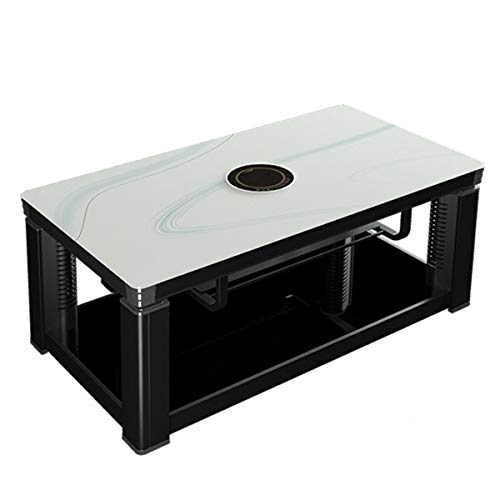 Elektrischer Haushalt Tisch, Multifunktionaler Hubtisch, Ausgestattet Mit Elektrischem Keramikofen, Zeitschaltuhr, Wäschetrocknung, Fußwärme,