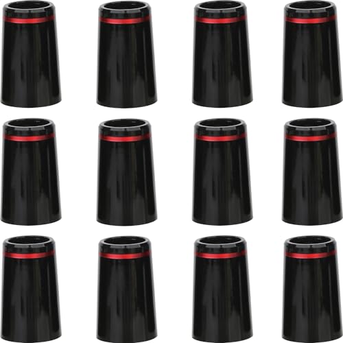 SummerHouse Golf Iron Ferruls Solid Color Black Red Blue Orange with Red Ring for 0.355'' Tapered 0.370'' Parallel Graphite Steel Shaft