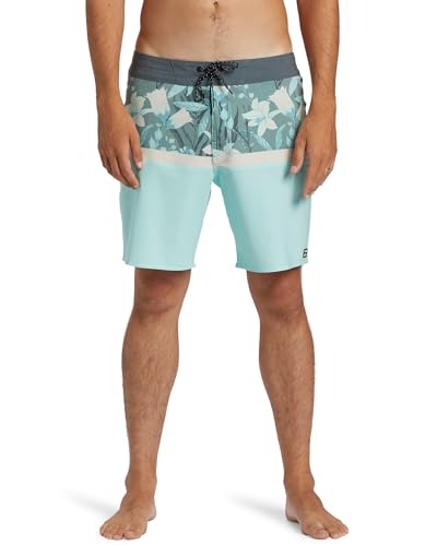 Billabong Men's Fifty50 Pro Boardshort, 4-Way Performance Stretch, 19 Inch Outseam
