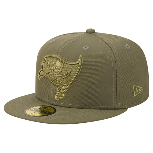 New Era Men's Olive Tampa Bay Buccaneers Color Pack 59FIFTY Fitted Hat