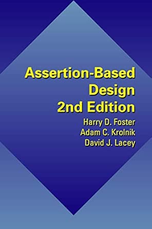 Assertion-Based Design 2nd ed. 2004 Edition book cover