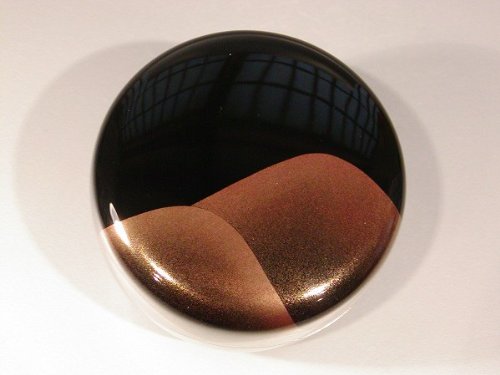 Amazon | 茶道具 平棗 遠山蒔絵 内梨地、 二代 鈴木光入作 | 佐藤大観