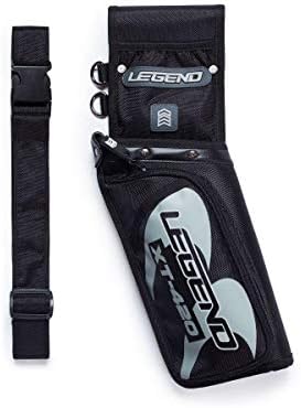 LEGEND XT420 – Archery Quiver for Arrows – Archery Hip Quiver with Belt, Fits 3 Arrow Tube Holder – Storage Pockets for Archery Accessories, Tools, Score Card – Premium Nylon Material – 5.25″x1.5″x16″ LEGEND XT420 – Archery Quiver for Arrows – Archery Hip Quiver with Belt, Fits 3 Arrow Tube Holder – Storage Pockets for Archery Accessories, Tools, Score Card – Premium Nylon Material – 5.25″x1.5″x16″