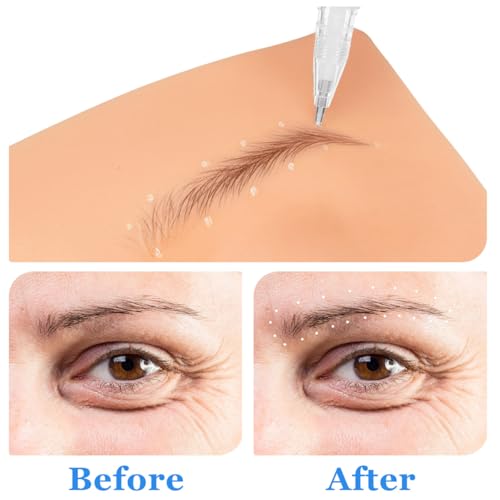 Healeved Augenbrauenwerkzeug Feinöl Marker 1Mm Brauenstift Für Präzises Brow Mapping Und Hautmarkierung Professioneller Augenbrauenstift Für Kosmetische Tätowierungen