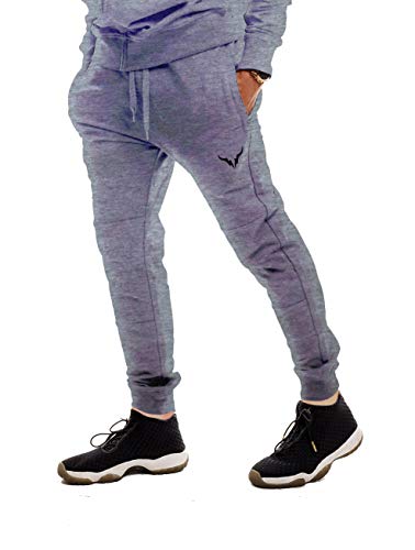 SCREENSHOT Sports Mens Premium Slim Fit Workout Pants - Athletic Jogger Fitness Gym Sweatpants