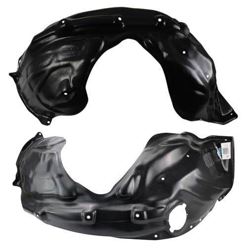 Image of TRQ Inner Fender Liner Set Compatible with 2011-2020 Dodge Durango CH1248156 CH1249156 CH1249166