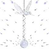 🐤Sonnenfänger💎In Sonnenlicht wird dieses Kristallornament seine Schönheit blühen. Wenn das Licht durch die Kristallprismen gebrochen wird, entstehen überall in Ihrem Raum bunte Lichtflecken.