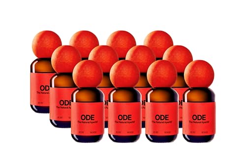 Ode Aperitif Ruby Wood mit 18 Prozent vol (12x 0,1l) - Der natürliche Aperitif mit Waldbeeren im 12er-Set